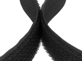 Klettband 2in1 580 schwarz