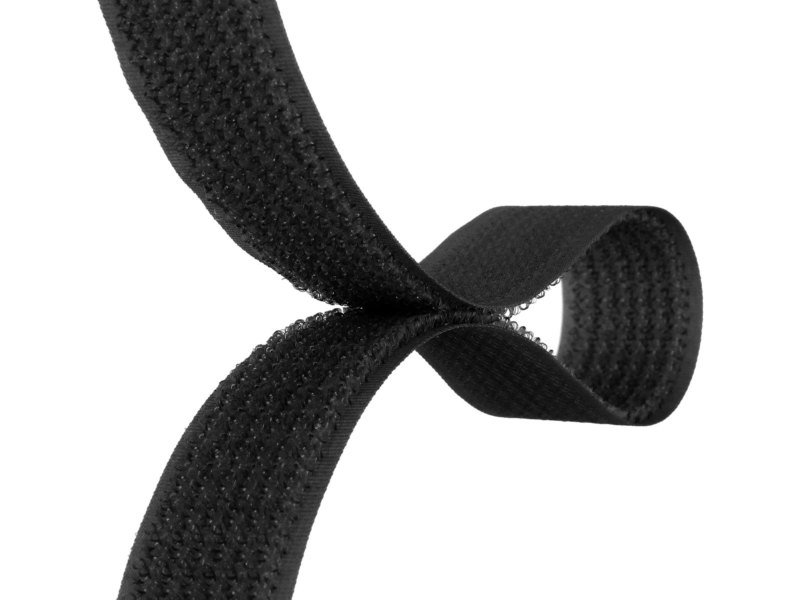 Klettband 2in1 580 schwarz