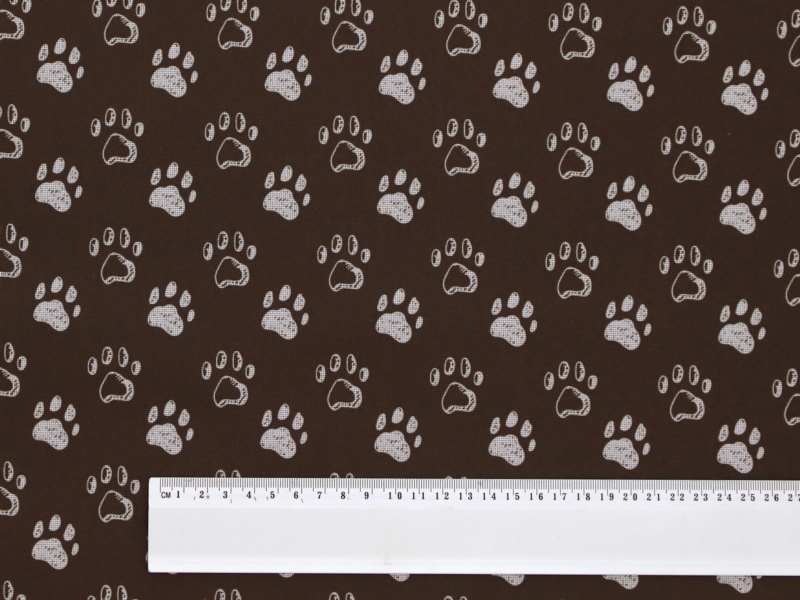 Polyester fabric premium 600d*300d waterproof pvc-d covered brown in foot  146  cm
