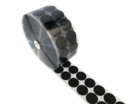 Kletträder mit Kleber 4,5 cm schwarz 100% Nylon Haken