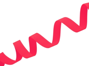 Polyester-Trägerband P10 15 mm (1004) neon pink
