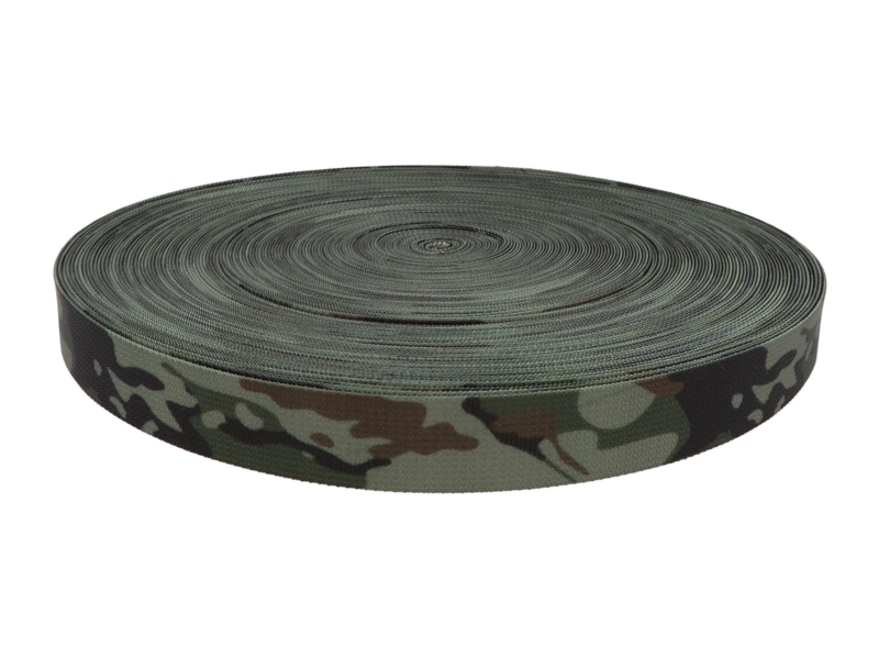 TRAGBAND P10 25 MM WZ93 DUNKEL PES