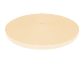 Polyester backing strip P10 20 mm light beige