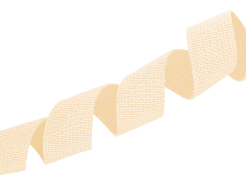 WEBBING TAPE P10 25 MM LIGHT BEIGE 122 PES  