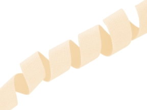 Polyester-Trägerstreifen P10 25 mm hellbeige