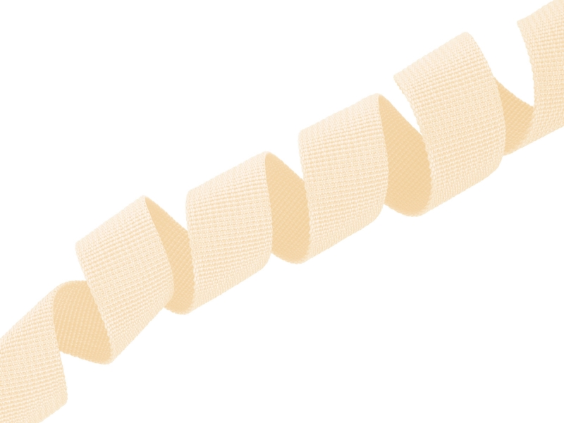 WEBBING TAPE P10 25 MM LIGHT BEIGE 122 PES  