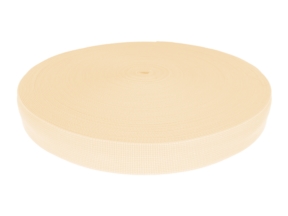 Polyester backing strip P10 30 mm light beige
