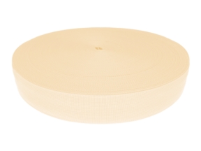 Polyesterový podkladový pásek P10 38 mm světle béžový