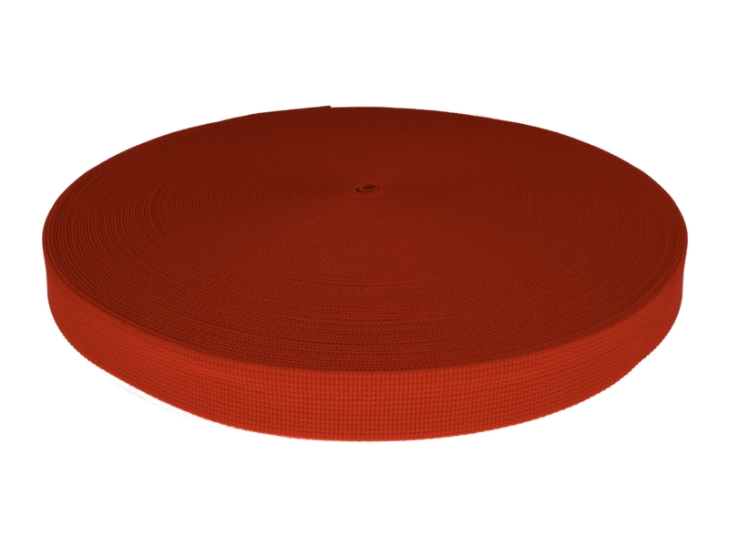 WEBBING TAPE P10 25 MM ORANGE 053 PES  