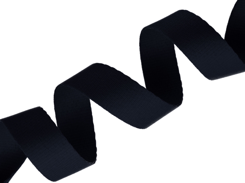 Polyester-Schlüsselband 20 mm/0,9 mm navy blau (058)