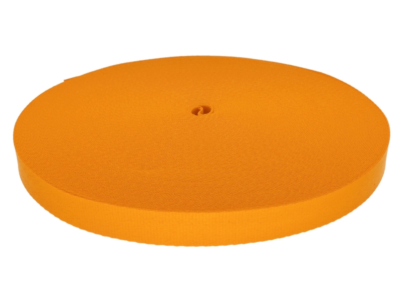 Schlüsselband 20 mm Honiggelb  506 pes 50 lm