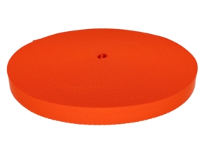 Polyester lanyard tape 20 mm/0.9 mm orange (523)