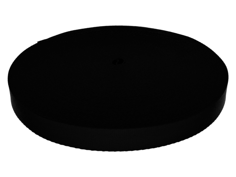 Schlüsselband 25 mm Schwarz 580 pes 50 lm