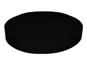 Taśma lamówka jodełka 30 mm/0,8 mm (580) czarna