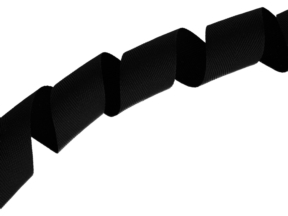Taśma lamówka jodełka 30 mm/0,8 mm (580) czarna