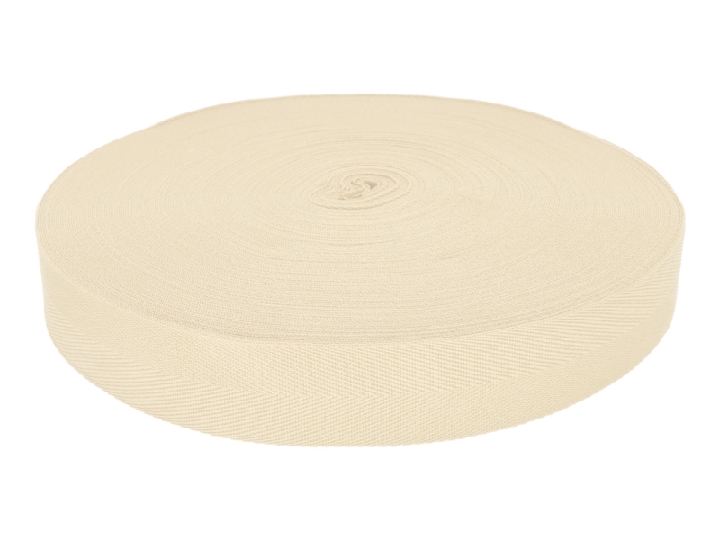 Fischgrätmuster Einfassband 30 mm/0,8 mm Hellbeige (122)
