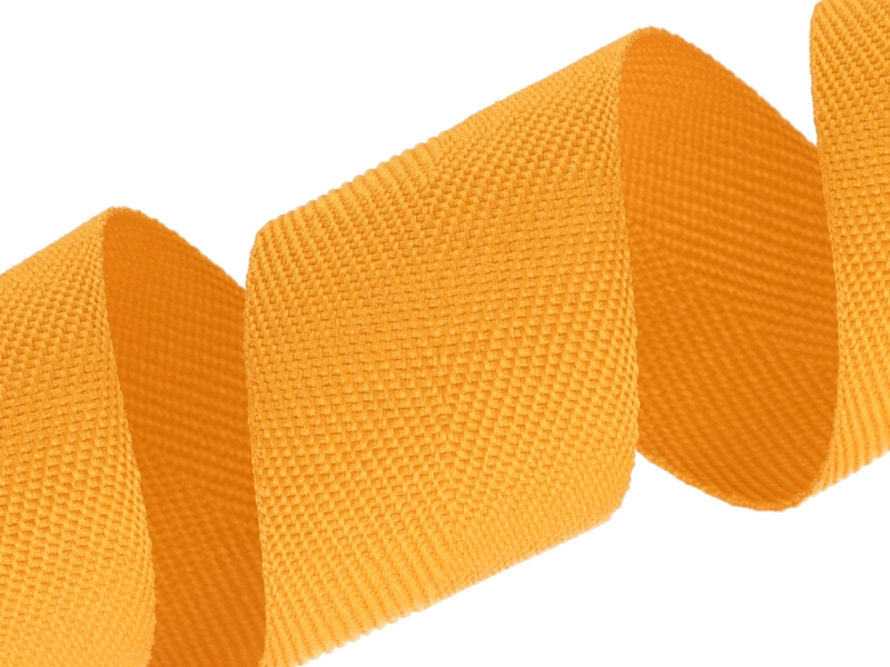 Herringbone twill tape 30 mm/0,8 mm yellow (056)
