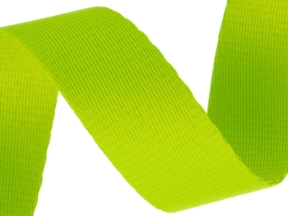 Polyester-Schlüsselband 25 mm/0,9 mm (1001) neongrün