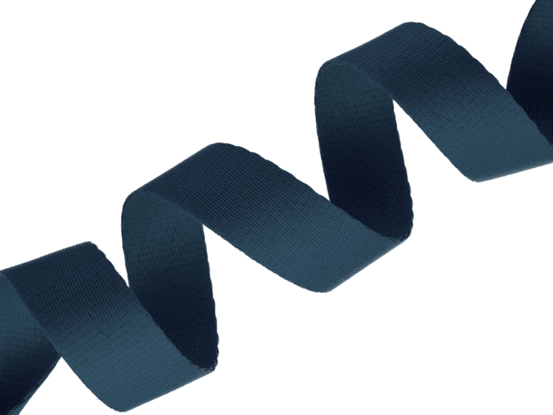 Schlüsselband 25 mm Marineblau 558 pes 50 lm