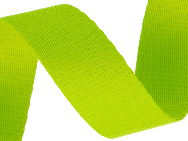 LANYARD TAPE 15 MM GREEN NEON 1001 PES 50 MB