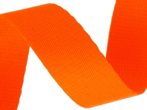 Taśma smyczowa poliestrowa 15 mm/1,1 mm (1002) neon pomarańczowy