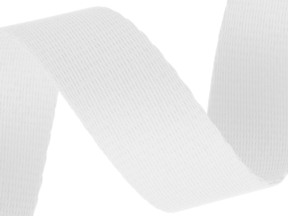 Polyester-Schlüsselband 15 mm/1,1 mm weiß (501)
