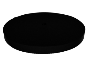 Polyesterová šňůrka na krk 15 mm/1,1 mm černá (580)