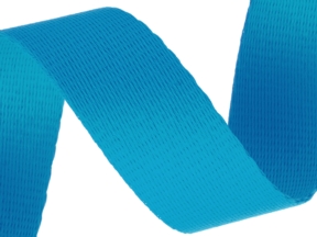 Polyester lanyard tape 15 mm/1.1 mm dark blue (643)