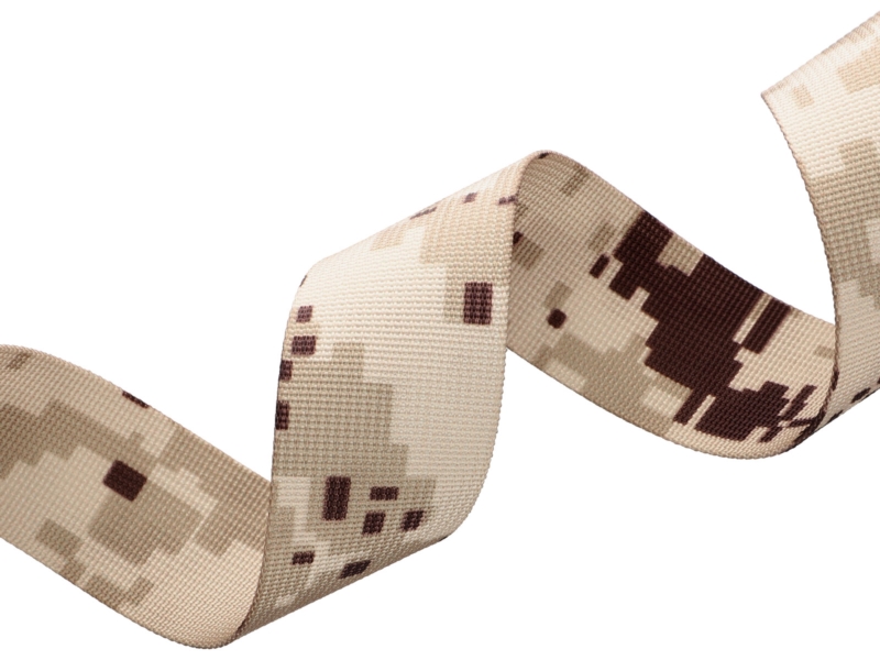 TRAGBAND P10 25 MM MULTICAM  PIXEL  PES