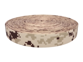 Polyester-Trägerband P10 25/1,2 mm multicam pixel