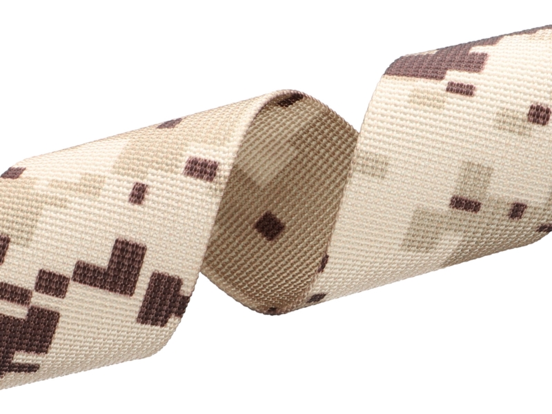 TRAGBAND P10 25 MM MULTICAM  PIXEL  PES
