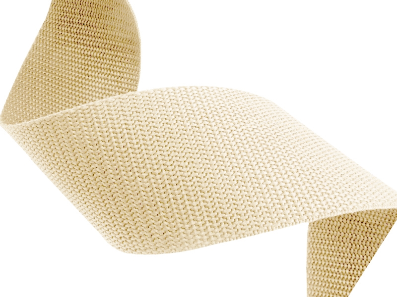 Tragband pp 40 mm / 1,3 mm Hellbeige  031 50 lm