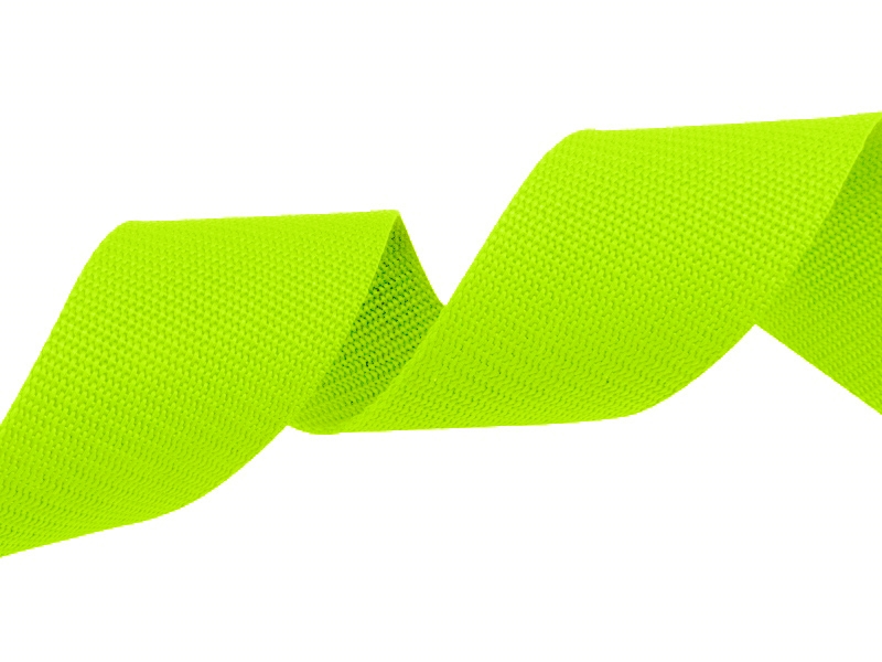 TRAGBAND 30 MM 1003 NEON-LIMETTENGRÜN PES
