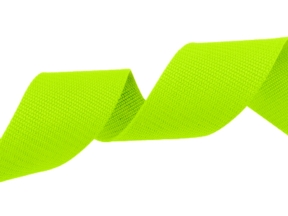Polyester-Trägerband 10 mm/1,1 mm (1003) neon-lindgrün