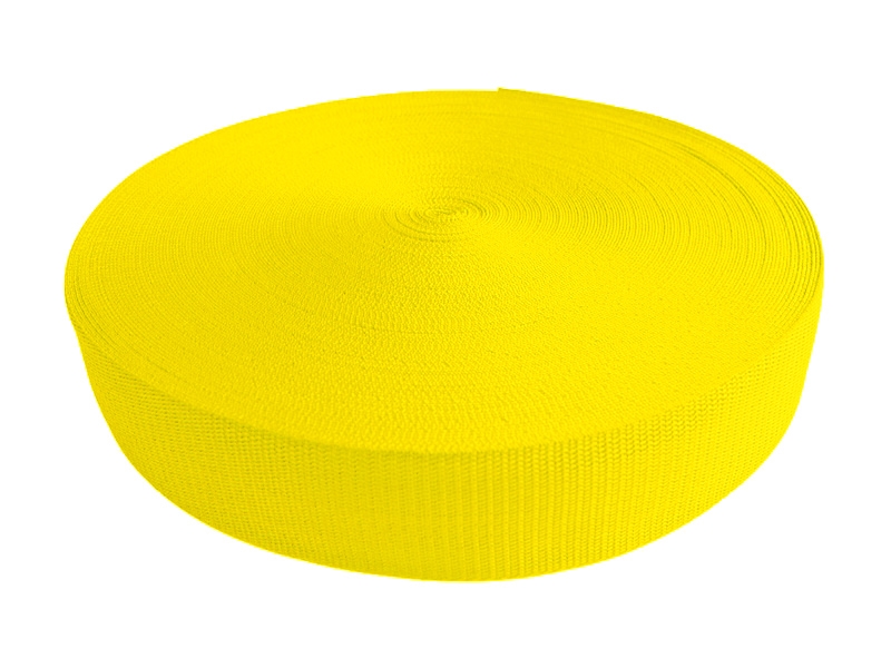 Taśma nośna poliestrowa 10 mm/1,1 mm (1005) neon żółty