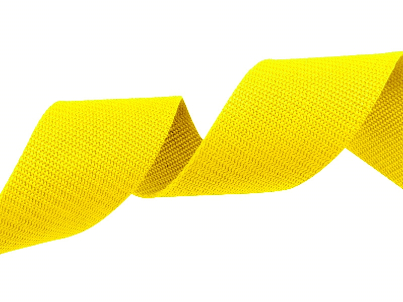 Polyester-Trägerband 10 mm/1,1 mm (1005) neongelb