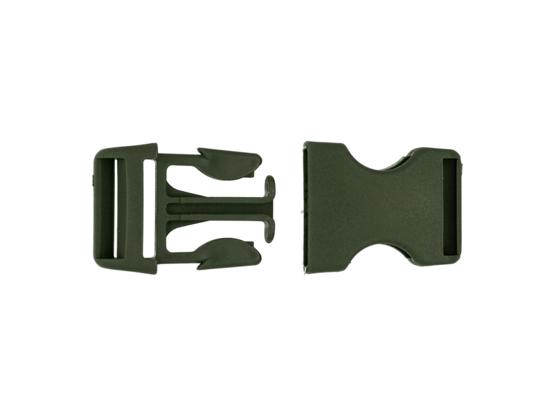 Plastic buckle 20 mm laura olive 100 pcs