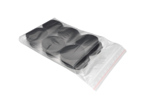 Kletträder mit Kleber 4,5 cm schwarz PES/Nylon Set