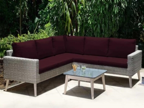 Kodura Polyestergewebe Premium 600D*300D PVC (048) kastanienbraun
