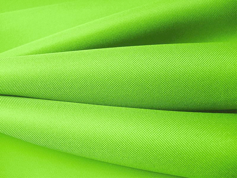 Polyester fabric premium 600d*300d waterproof pvc-d covered neon green 1001 150 cm 50 mb
