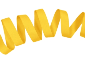 Grosgrain ribbon 20 mm / 0,40 mm yellow (506)