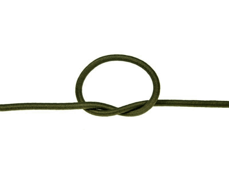 Rubber cord 2 mm (305) olive green