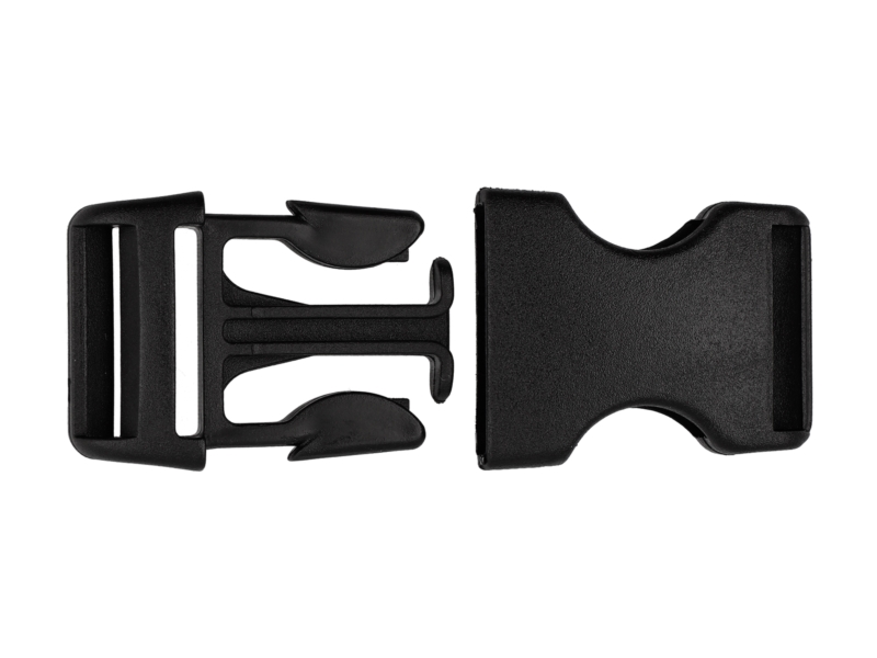 Plastic buckle 20 mm laura black 100 pcs