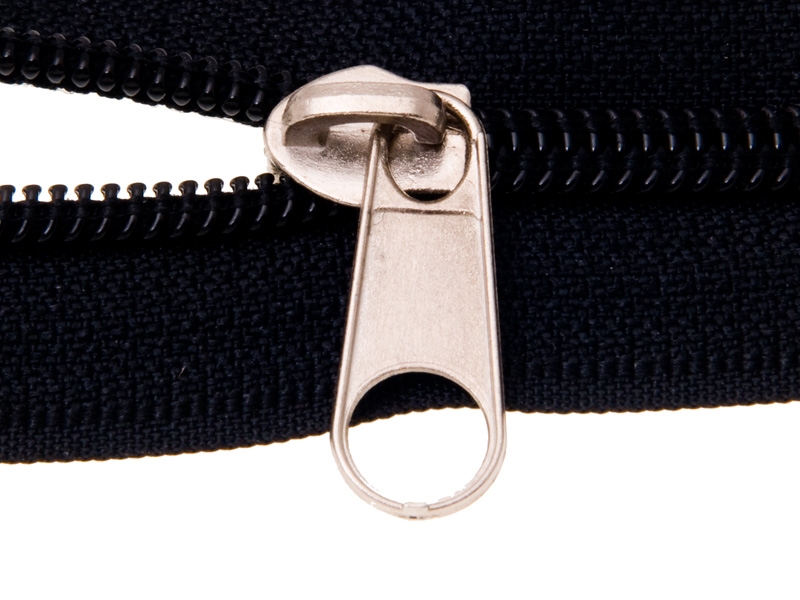 SLIDER FOR NYLON ZIPPER TAPES 5 NON LOCK NICKEL 3,6 G 500 PCS