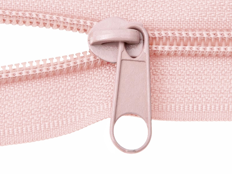 SCHIEBER FÜR SPIRALREIßVERSCHLUSSBAND 5 NON LOCK PINK 100/500 ST.