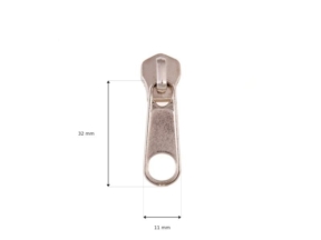 Suwak do taśmy suwakowej metalowej 5 non lock 0292-2003 nikiel