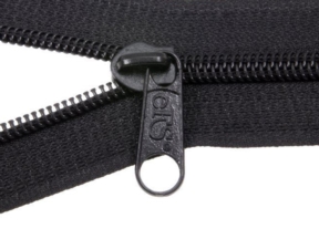Suwak do taśmy suwakowej  spiralnej 5 non lock (580) czarny