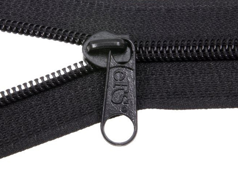 SLIDER FOR NYLON ZIPPER TAPES 5 NON LOCK BLACK 580 100/500 PCS
