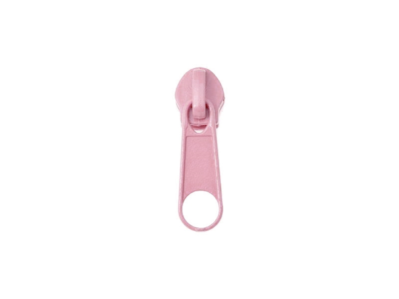 SLIDER FOR NYLON ZIPPER TAPES 5 NON LOCK PINK 513 500 PCS