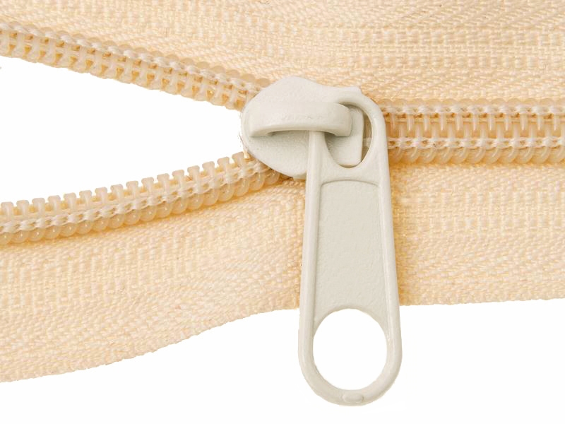 SCHIEBER FÜR SPIRALREIßVERSCHLUSSBAND 5 NON LOCK BEIGE 500 ST.